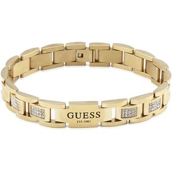 Bracciale Guess Uomo Frontiers in Acciaio Cristallo JUMB01 341JW - JUMB01 341JW